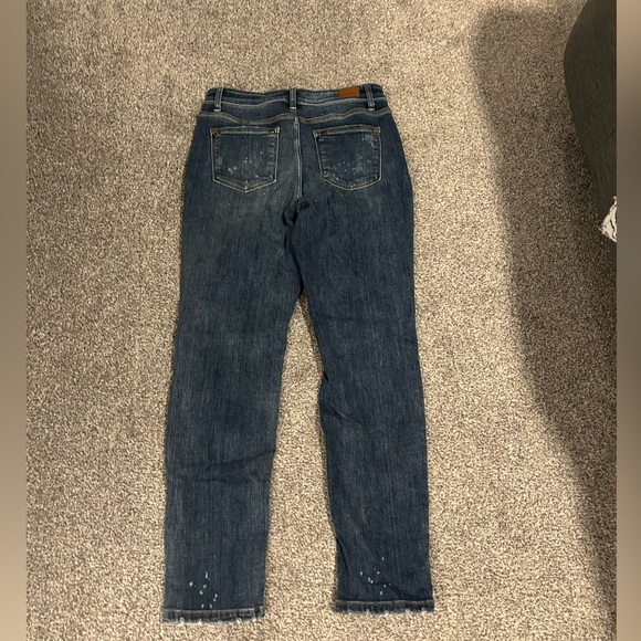 Judy Blue Dark Wash Skinny Jeans - Picture 4 of 4